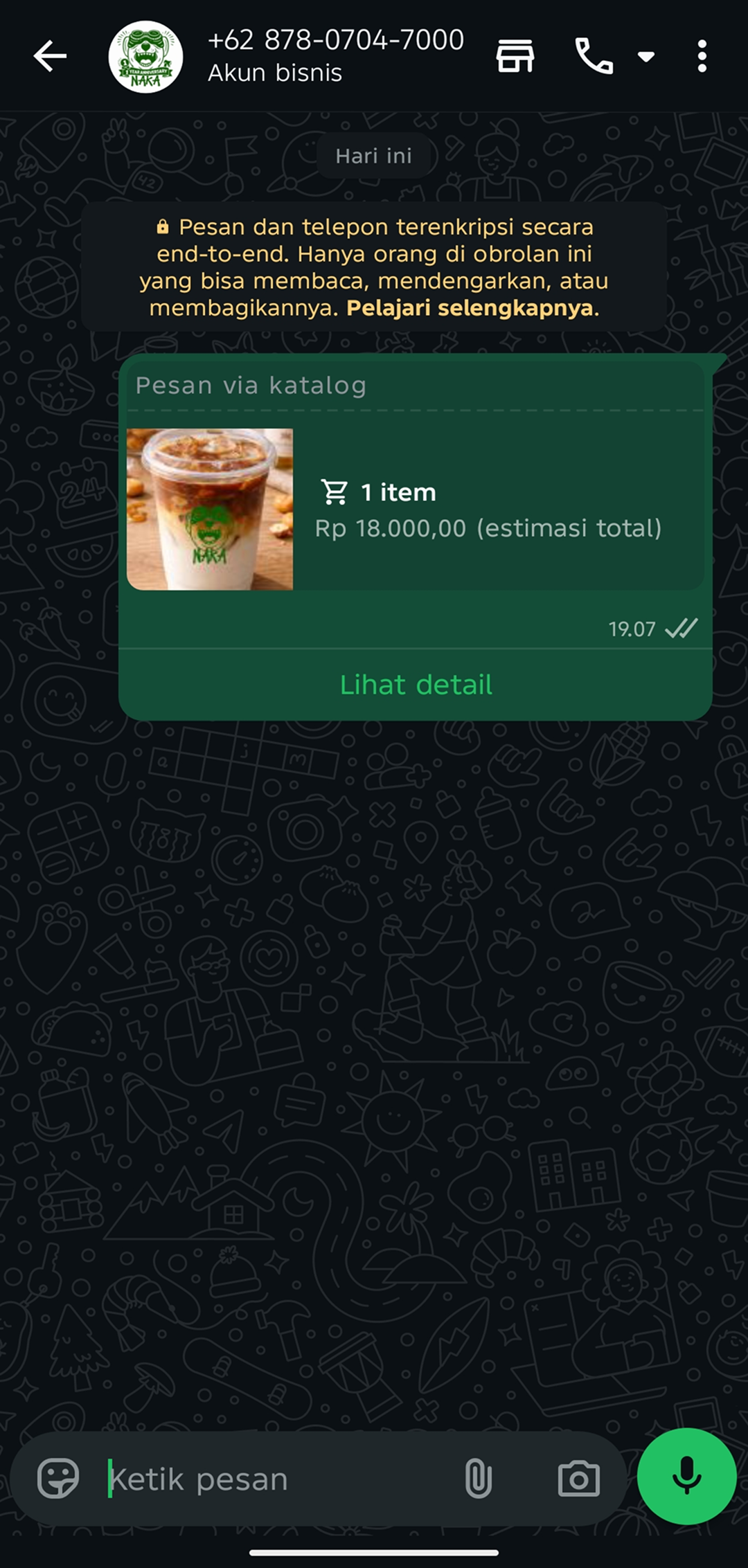 Langkah 4: Tunggu Konfirmasi